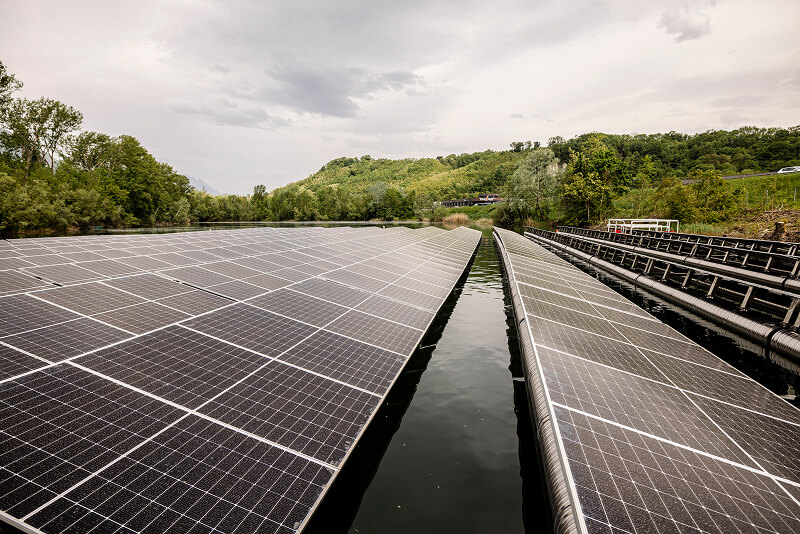 A view of Neluma™ pilot installation in Montmélian, Savoie, France - Photo credit : Utopikphoto for ARaymond