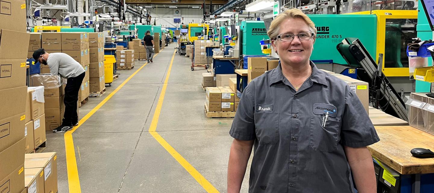 Brenda Lee, now a process development technician in Rochester, MI, USA